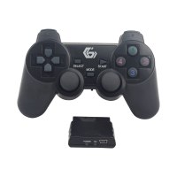 Gembird JPD-WDV-01 - Game Pad - 12 Tasten - kabellos - 2.4 GHz (Packung mit 2)