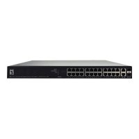 LevelOne GEP-2651 - Switch - Smart - 24 x 10/100/1000 (PoE+)