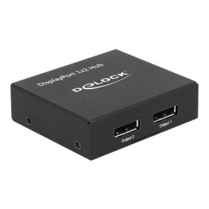 Delock Video-/Audio-Splitter - 2 x DisplayPort