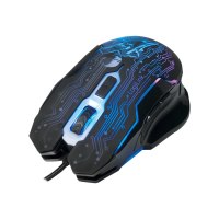 LogiLink Gaming - Maus - optisch - 6 Tasten - kabelgebunden