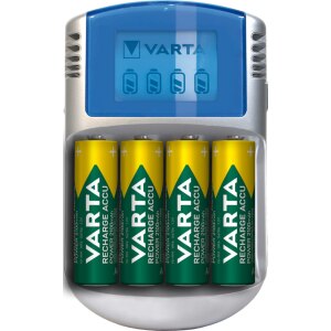 Varta Power Play LCD Charger - Caricabatterie da 2-4 ore...