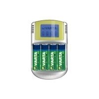 Varta Power Play LCD Charger - 2-4 Std. Batterieladegerät - (für 4xAA/AAA)