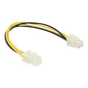 Delock power supply extension cable - 4 PIN ATX12V (M)