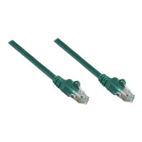 Intellinet Network Patch Cable, Cat6A, 20m, Green, Copper, S/FTP, LSOH / LSZH, PVC, RJ45, Gold Plated Contacts, Snagless, Booted, Polybag - Patch-Kabel (DTE)