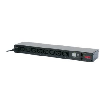 APC Switched Rack PDU AP7920B - Ciabatta - CA 200/208/230 V - 2300 VA - Ethernet - Ingresso, ingresso IEC 60320 C14 - Porte di uscita: 8 (IEC 60320 C13)