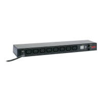 APC Switched Rack PDU AP7920B - Steckdosenleiste - Wechselstrom 200/208/230 V - 2300 VA - Ethernet - Eingabe, Eingang IEC 60320 C14 - Ausgangsanschlüsse: 8 (IEC 60320 C13)