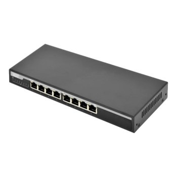 DIGITUS 8-Port Gigabit Netzwerkswitch, Desktop, unmanaged