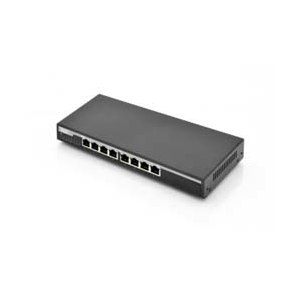 DIGITUS 8-Port Gigabit Netzwerkswitch, Desktop, unmanaged