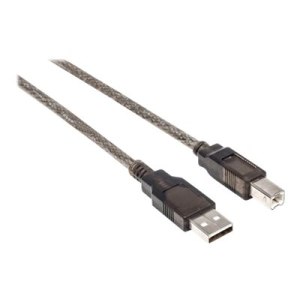 Manhattan USB-A to USB-B Cable, 15m, Male to Male, Active, Black, 480 Mbps (USB 2.0)