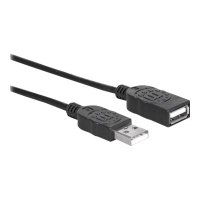 Manhattan Cavo di prolunga da USB-A a USB-A, 1 m, maschio a femmina, 480 Mbps (USB 2.0)