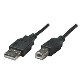 Manhattan Cavo USB-A a USB-B, 0,5 m, maschio a maschio, 480 Mbps (USB 2.0)