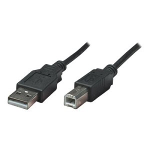 Manhattan Cavo USB-A a USB-B, 0,5 m, maschio a maschio, 480 Mbps (USB 2.0)