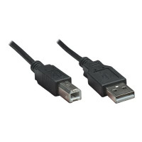 Manhattan USB-A to USB-B Cable, 0.5m, Male to Male, 480 Mbps (USB 2.0)