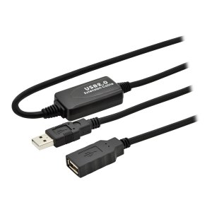 DIGITUS Aktives USB 2.0  Verlängerungskabel, 10m