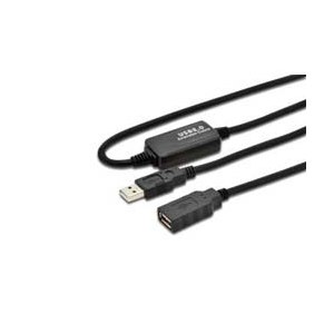 DIGITUS Aktives USB 2.0  Verlängerungskabel, 10m