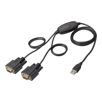 DIGITUS Cavo da USB 2.0 a 2x RS232