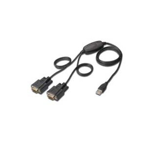 DIGITUS Cavo da USB 2.0 a 2x RS232