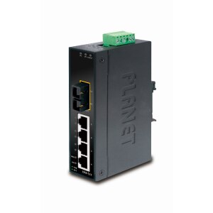 Planet ISW-511T - Switch - 4 x 10/100 + 1 x 100Base-FX