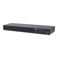 Intellinet 19" 8-fold IP power strip / Smart PDU with C13 power sockets, controls power, temperature and humidity, C20 power input, 1U - power distribution unit (rack mountable) - AC 110-240 V - Ethernet - input, E