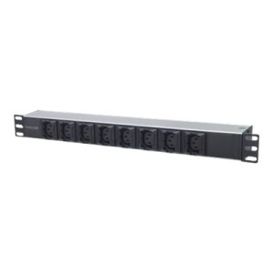 Intellinet 19" 8-way socket strip with C13 IEC...