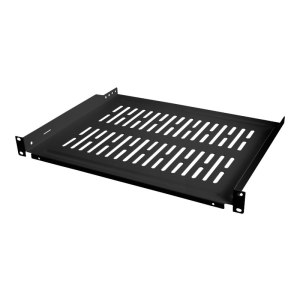 LogiLink - Rack - Shelf - Black, RAL 9005 - 1U - 48.3 cm...