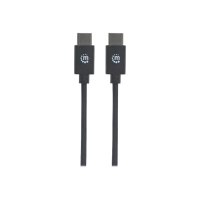 Manhattan USB-C to USB-C Cable, 50cm, Male to Male, Black, 480 Mbps (USB 2.0)