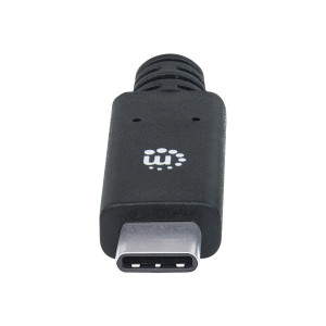 Manhattan Cavo da USB-C a USB-A, 2 m, maschio a maschio, 5 Gbps (USB 3.2 Gen1 alias USB 3.0)