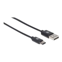 Manhattan USB-C to USB-A Cable, 3m, Male to Male, 480 Mbps (USB 2.0)