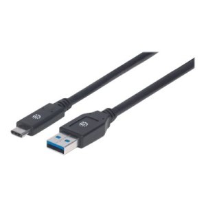 Manhattan Cavo da USB-C a USB-A, 3 m, maschio-maschio, 5...