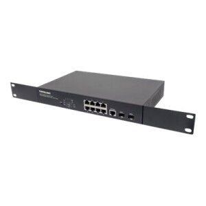 Intellinet 8-Port Gigabit Ethernet PoE+ Web-Managed...
