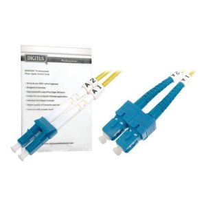 DIGITUS Fiber Optic Singlemode Patch Cable, LC / SC