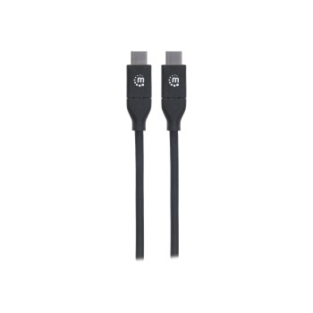 Manhattan USB-C to USB-C Cable, 2m, Male to Male, 480 Mbps (USB 2.0)