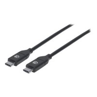 Manhattan USB-C to USB-C Cable, 2m, Male to Male, 480 Mbps (USB 2.0)