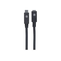 Manhattan USB-C to USB-C Extension Cable, 50cm, Male to Female, 10 Gbps (USB 3.2 Gen2 aka USB 3.1)