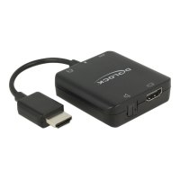 Delock HDMI Audio Extractor 4K 60 Hz compact