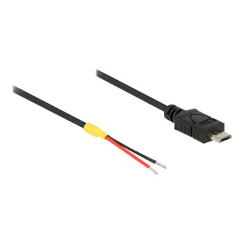 Delock Stromkabel - Mikro-USB Typ B (nur Strom) (M)