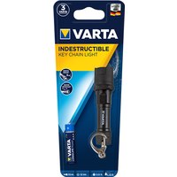 Varta 16701 101 421. Taschenlampen Typ: Schlüsselanhänger-Blinklicht, Produktfarbe: Schwarz, Gehäusematerial: Gummi. Stoßfest bis zu: 9 m, Internationale Schutzart (IP-Code): IPX4. Lampentyp: LED, Anzahl Lampe(n): 1 Lampen, Lichtleistung: 12 lm. Akku-/Bat