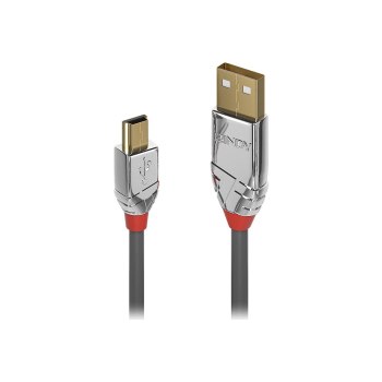 Lindy CROMO - USB-Kabel - USB (M) bis Mini-USB, Typ B (M)