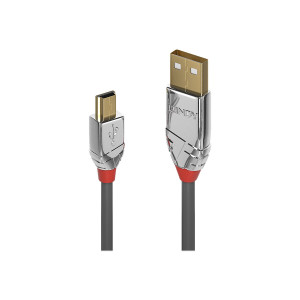 Lindy CROMO - USB cable - USB (M) to mini USB, type B (M)