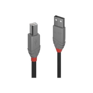 Lindy Anthra Line - USB-Kabel - USB (M) bis USB Typ B (M)