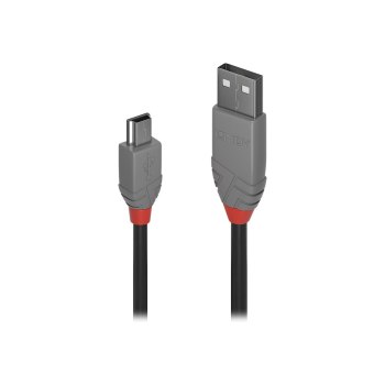 Lindy Anthra Line - USB-Kabel - USB (M) bis Mini-USB, Typ B (M)