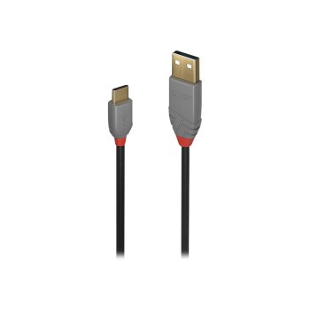 Lindy Anthra Line - USB-Kabel - USB-C (M) bis USB Typ A (M)