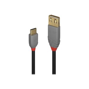 Lindy Anthra Line - Cavo USB - USB (M) a USB-C (M) a 24 pin