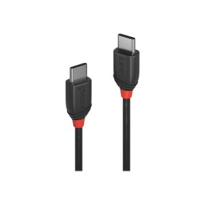 Lindy Black Line - USB-Kabel - USB-C (M) bis USB-C (M)