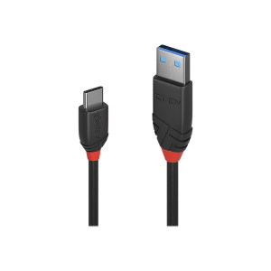 Lindy Black Line - USB-Kabel - USB-C (M) bis USB Typ A (M)