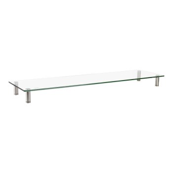 LogiLink - Aufstellung - für Monitor - Metall, Glas, Stahl - Bildschirmgröße: 33-81.3 cm (13"-32") - Schreibtisch