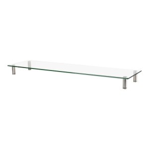 LogiLink - Aufstellung - für Monitor - Metall, Glas, Stahl - Bildschirmgröße: 33-81.3 cm (13"-32") - Schreibtisch