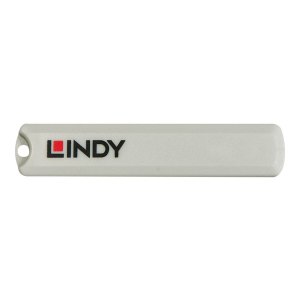 Lindy Blocco per porta USB-C - Rosso