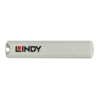 Lindy Schloss für USB-C-Port - Rot