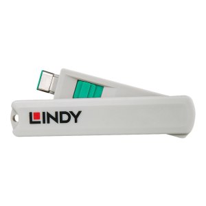 Lindy Schloss für USB-C-Port - grün